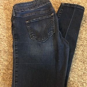 Hollister crop jeans, low rise